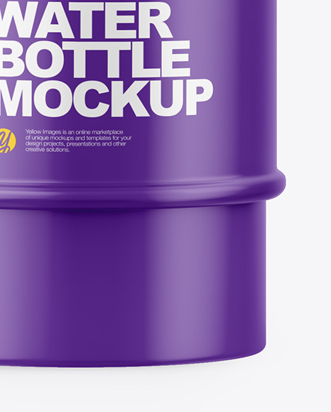 Water Bottle Mockup PSD #6