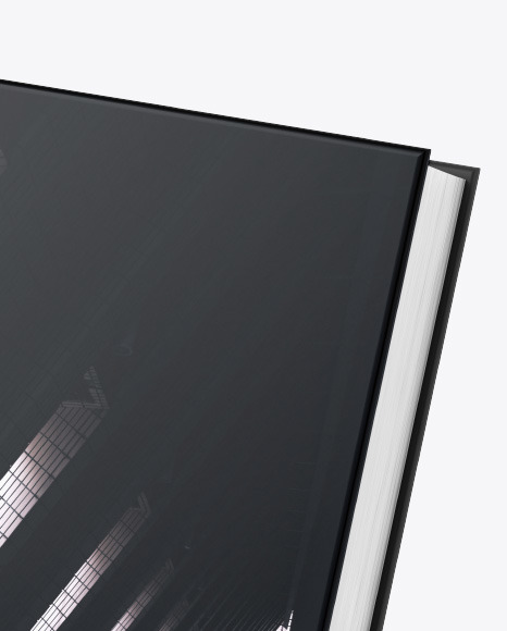 Hardcover Book w  Matte Cover Mockup PSD #6
