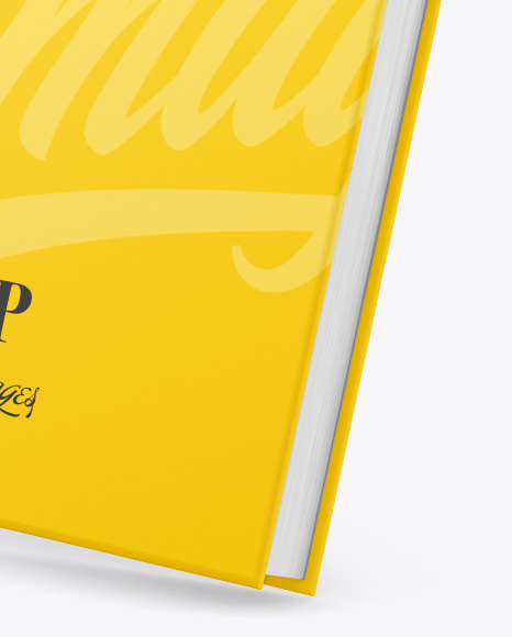 Hardcover Book w  Matte Cover Mockup PSD #7