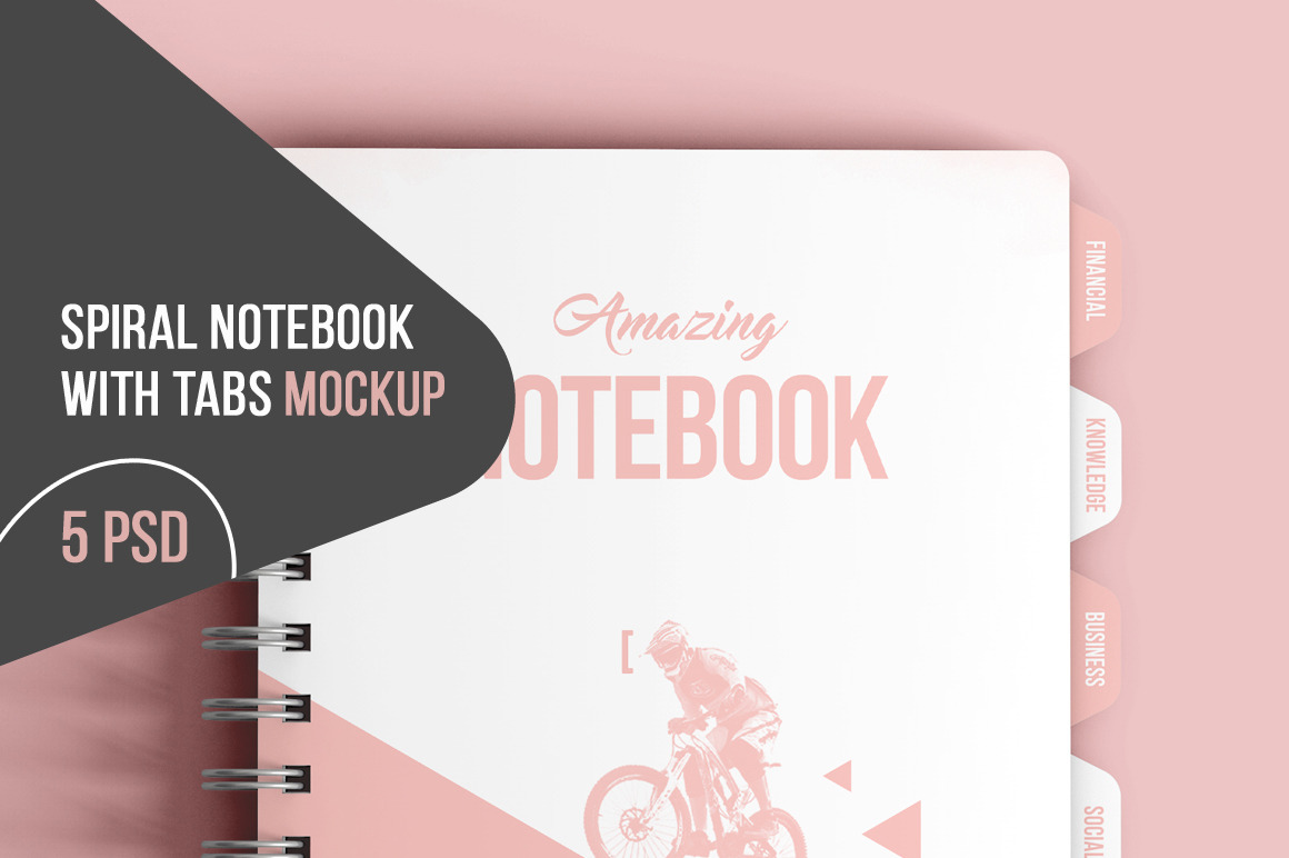 Spiral Notebook Mockup Free Psd Download Free And Premium Psd Mockup Templates And Design Assets