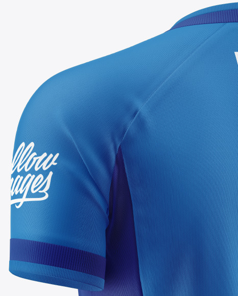 Men s Short Sleeve Raglan Mockup PSD #6