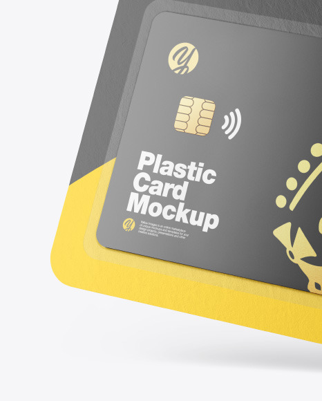 Gift Card in Blister Pack Mockup PSD #1