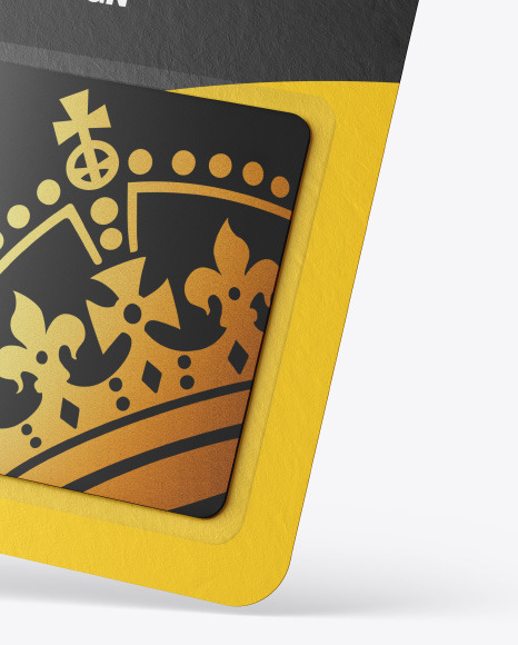 Gift Card in Blister Pack Mockup PSD #6