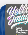 Food Container Mockup
