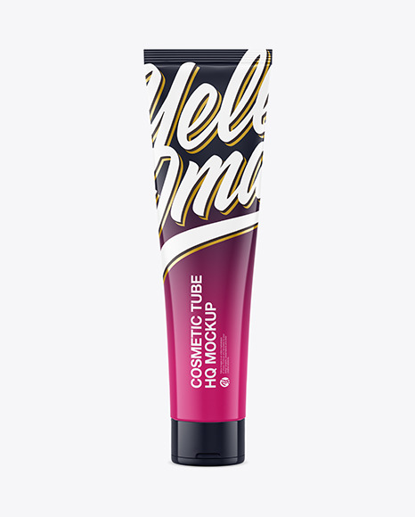 Cosmetic Tube Mockup PSD #2