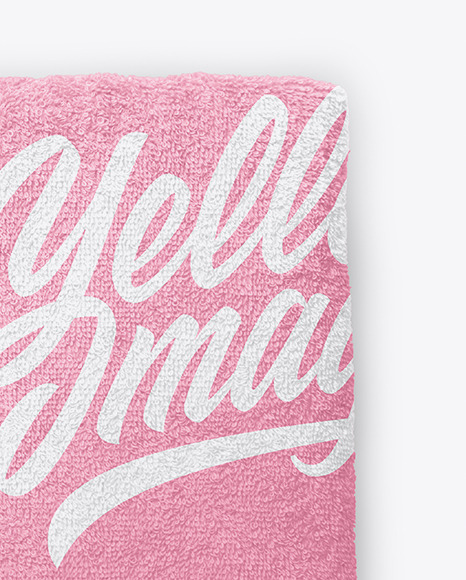 Towel Mockup PSD #2