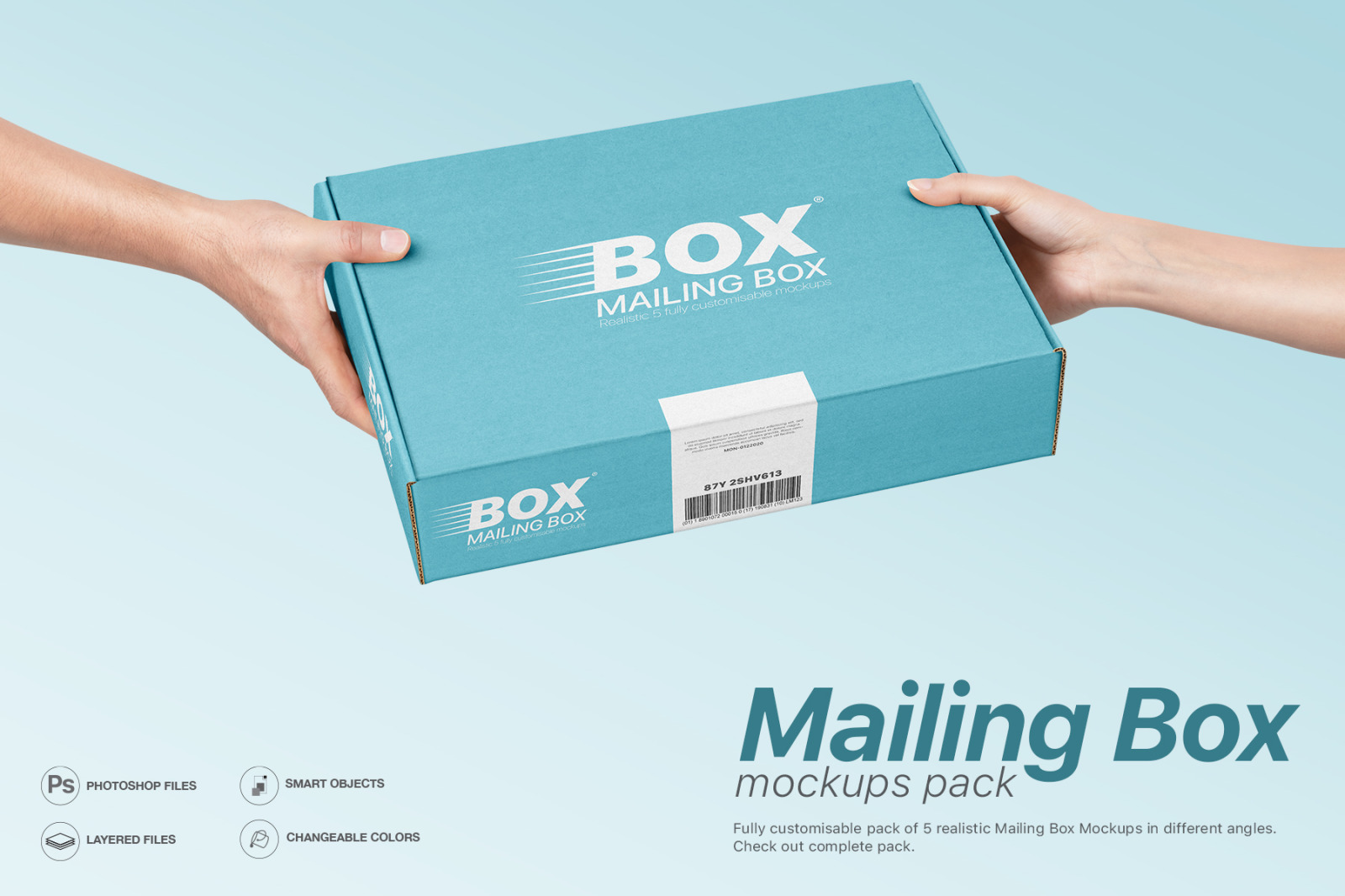 Download Mailer Box Mockup Psd Yellowimages