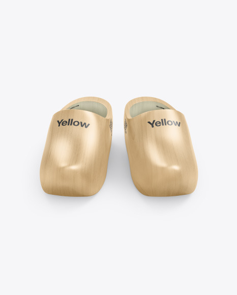 Download Clogs Shoes Mockup In Apparel Mockups On Yellow Images Object Mockups