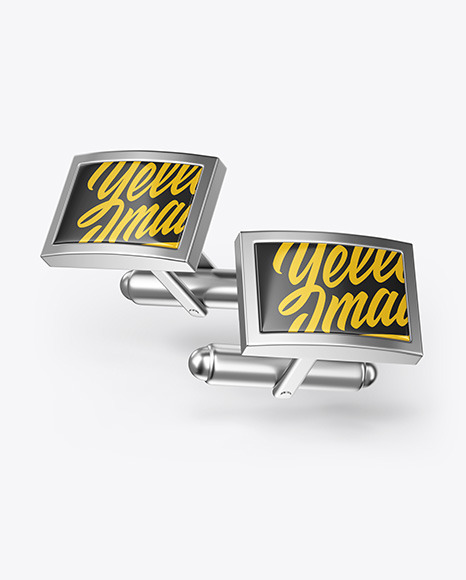 Cufflinks Mockup