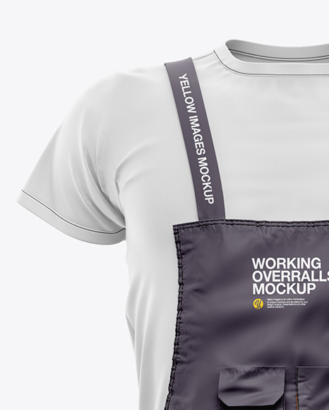 Download Working Overalls Mockup In Apparel Mockups On Yellow Images Object Mockups