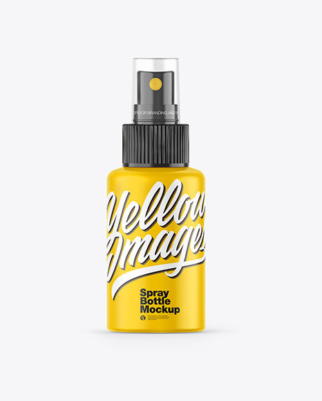 Download Matte Spray Bottle Mockup In Bottle Mockups On Yellow Images Object Mockups Yellowimages Mockups