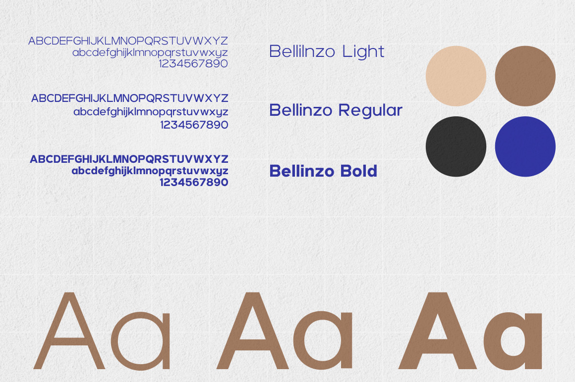 Bellinzo In Fonts On Yellow Images Creative Store