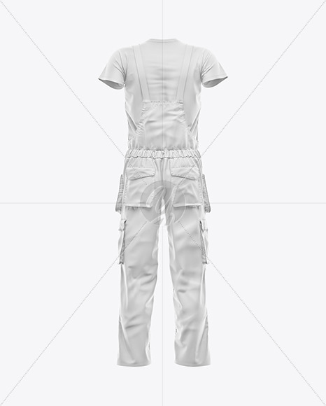 Download Working Overalls Mockup in Vehicle Mockups on Yellow ...