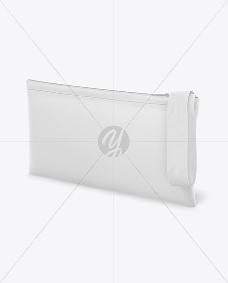 Download Cosmetic Bag Mockups Front View In Bag Sack Mockups On Yellow Images Object Mockups