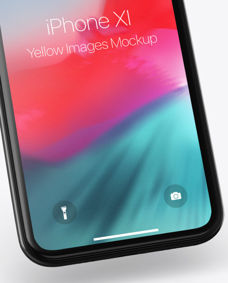 Download Apple Iphone 11 Pro Mockup In Device Mockups On Yellow Images Object Mockups