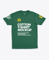 T-Shirt with Round Neck Mockup