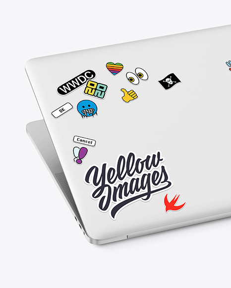 Download Laptop Backside Mockup In Device Mockups On Yellow Images Object Mockups Yellowimages Mockups