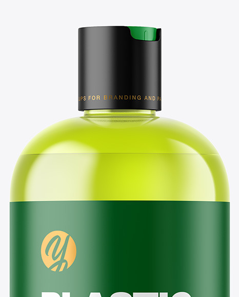 Color Plastic Cosmetic Bottle Mockup PSD #2