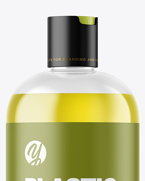 Clear Cosmetic Bottle Mockup PSD #2