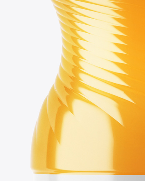 Multifruit Soft Drink PET Bottle Mockup PSD #6