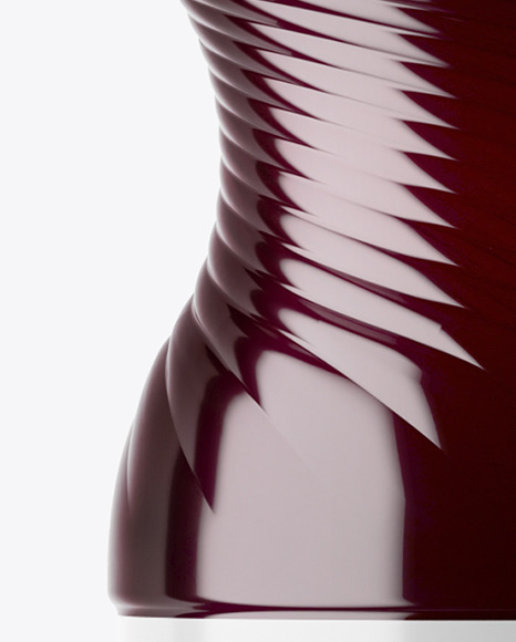 PET Bottle with Red Grape Drink Mockup PSD #6