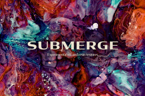 Submerge: Experimental Ink and Resin Textures