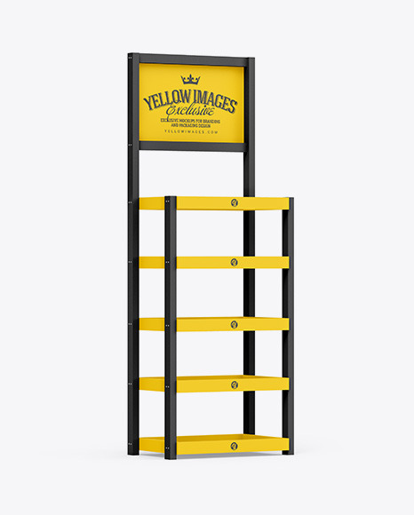 Display Stand Mockup PSD #4