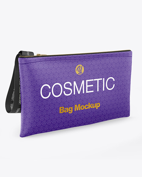 Download Cosmetic Bag Mockup In Bag Sack Mockups On Yellow Images Object Mockups Yellowimages Mockups