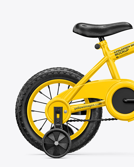 Download Children Bike Mockup Right Side View In Vehicle Mockups On Yellow Images Object Mockups Yellowimages Mockups