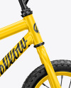 Children Bike Mockup - Right Side View