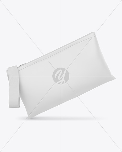 Download Cosmetic Bag Mockups Front View In Bag Sack Mockups On Yellow Images Object Mockups