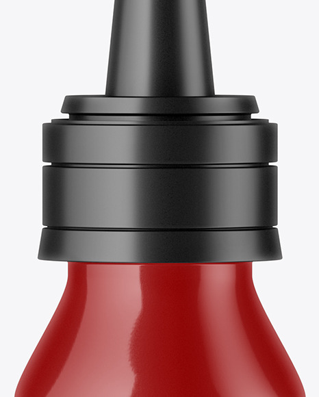Glossy Dropper Bottle Mockup PSD #2