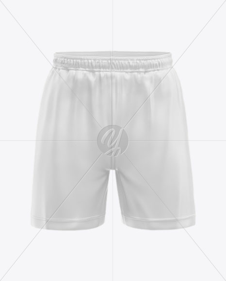 Download Shorts Mockup Front View In Apparel Mockups On Yellow Images Object Mockups