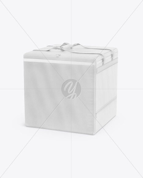 Polyester Delivery Bag Mockup In Bag Sack Mockups On Yellow Images Object Mockups