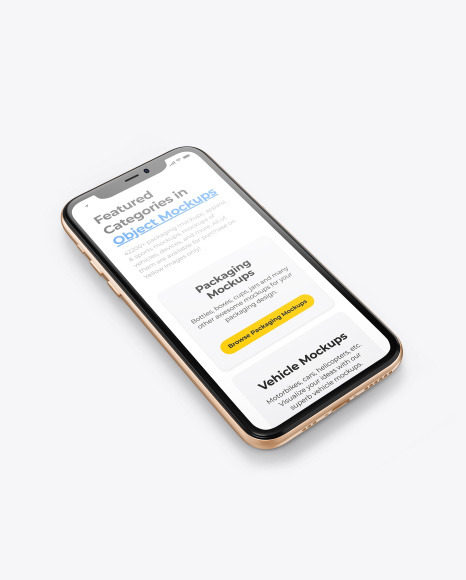 Apple iPhone 11 Pro Mockup PSD #2