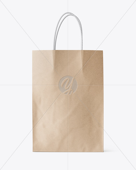 Download Textured Matte Paper Shopping Bag Mockup Half Side View In Bag Sack Mockups On Yellow Images Object Mockups PSD Mockup Templates