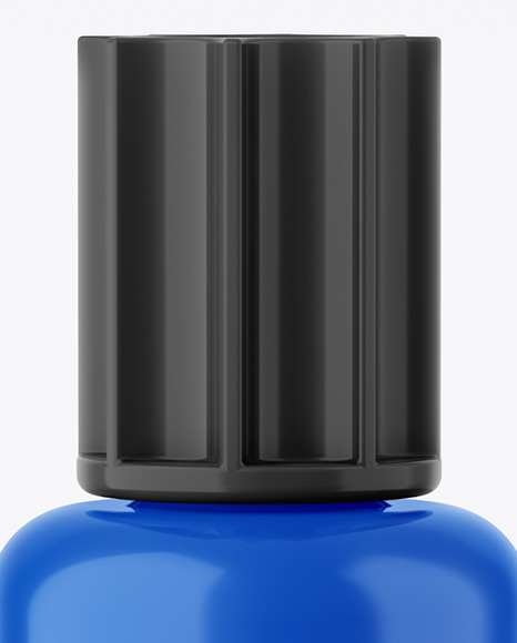 Glossy Plastic Bottle Mockup PSD #2