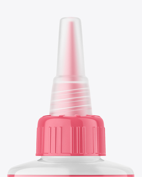 Clear Cosmetic Bottle Mockup PSD #1