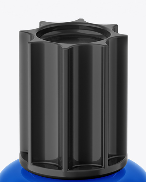 Glossy Plastic Bottle Mockup PSD #2