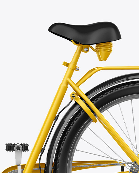 Download Cargo Bike Mockup Left Side View In Vehicle Mockups On Yellow Images Object Mockups PSD Mockup Templates