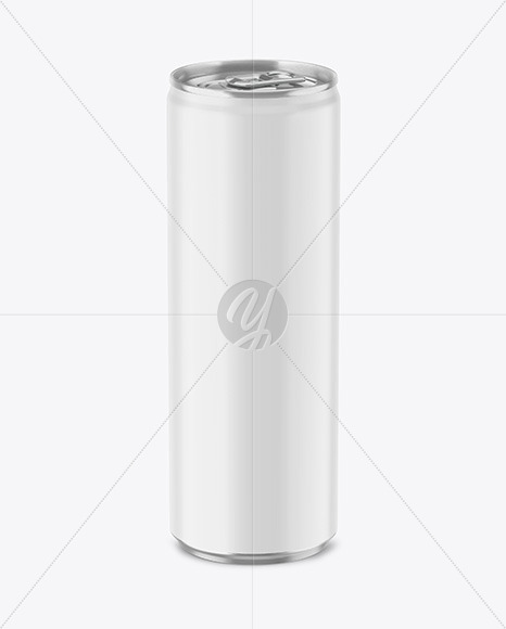 Download Matte Aluminum Drink Can Mockup In Can Mockups On Yellow Images Object Mockups PSD Mockup Templates