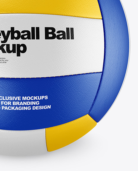 Volleyball Ball Mockup PSD #1