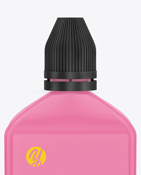 Glossy Dropper Bottle Mockup PSD #1