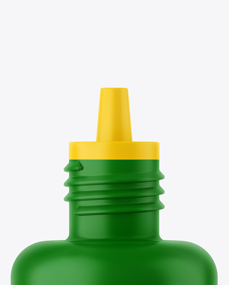 Matte Plastic Bottle Mockup PSD #2