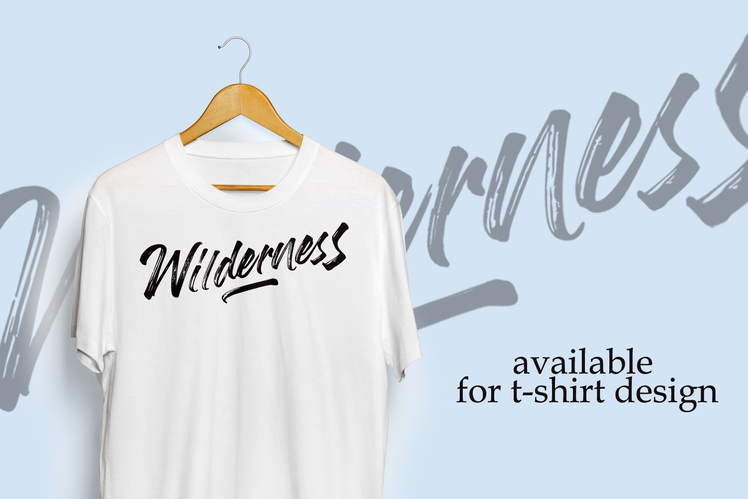 Download Wilderness In Fonts On Yellow Images Creative Store