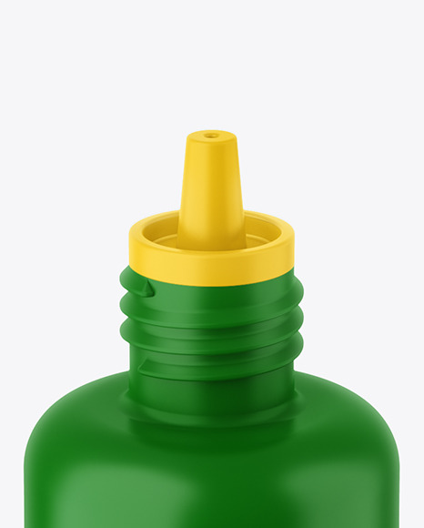Matte Plastic Bottle Mockup PSD #2