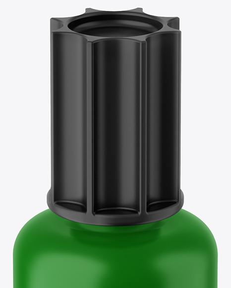 Matte Plastic Bottle Mockup PSD #1