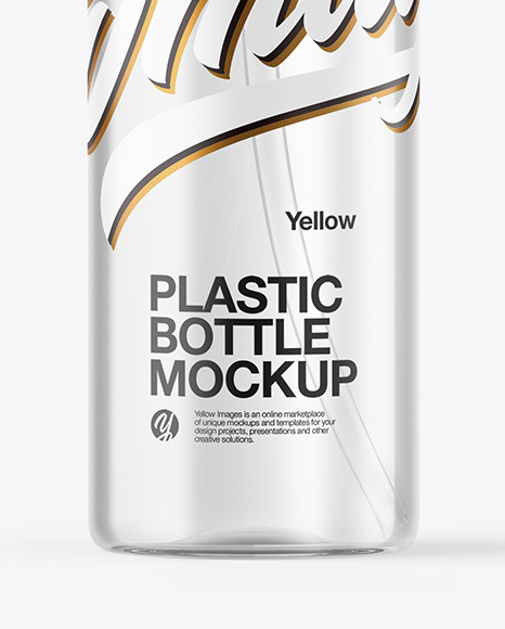 Clear Spray Bottle Mockup PSD #7