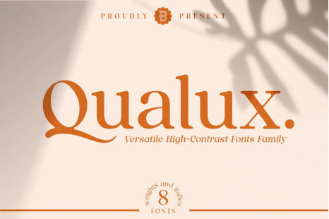 Qualux - Versatile Serif Font Family