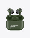 Matte Headphones Mockup